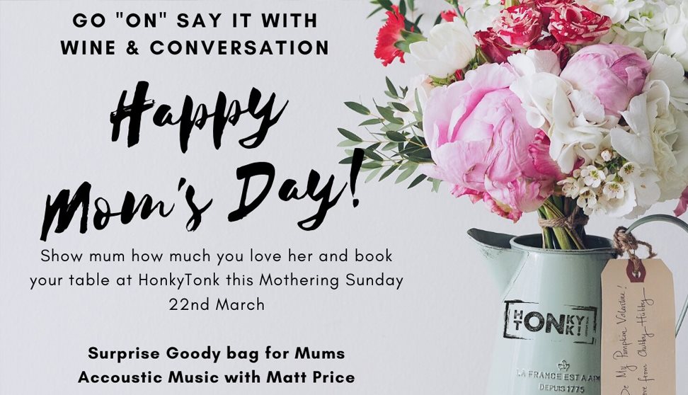 Mothering Sunday at HonkyTonk