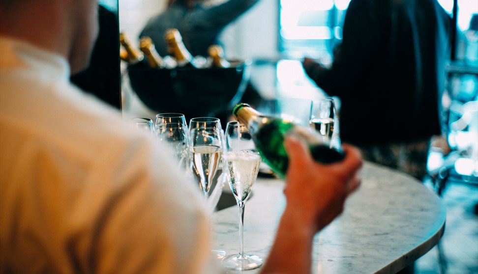 Glamorous Pol Roger & Canapés Tasting