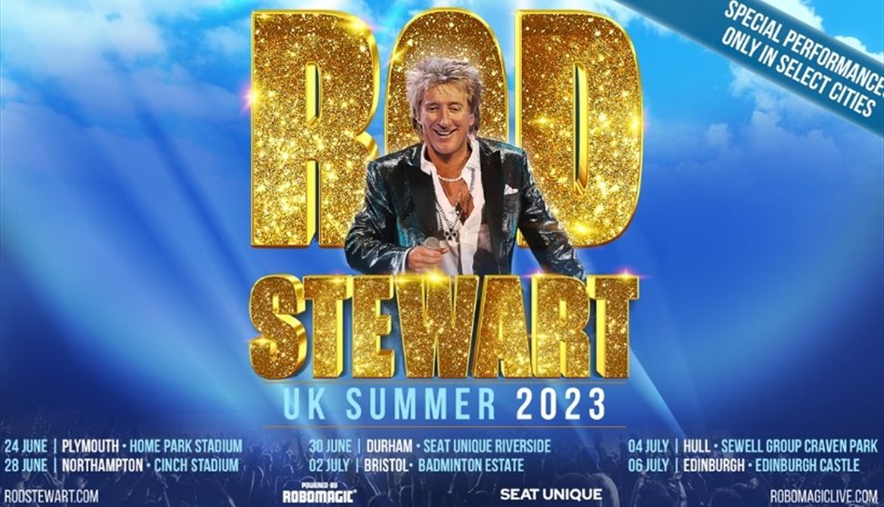 Sir Rod Stewart at Home Park Stadium