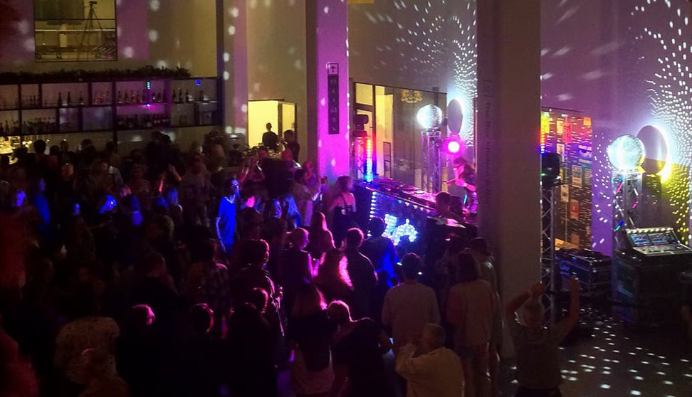 Women's silent disco