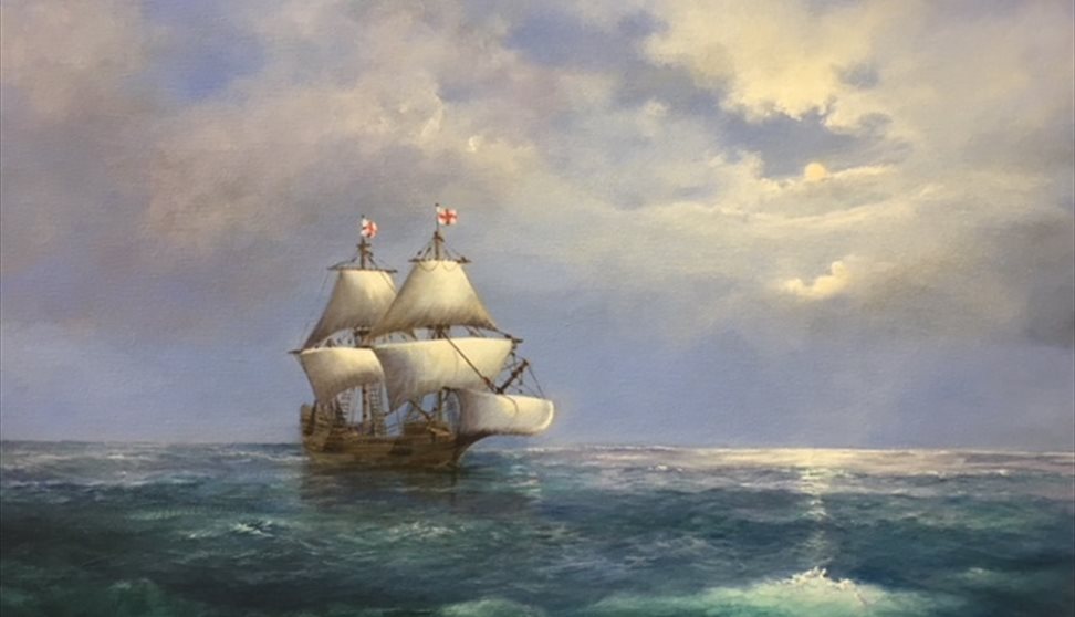 Art Exhibition: Voyage of the Mayflower by Julie Hammond