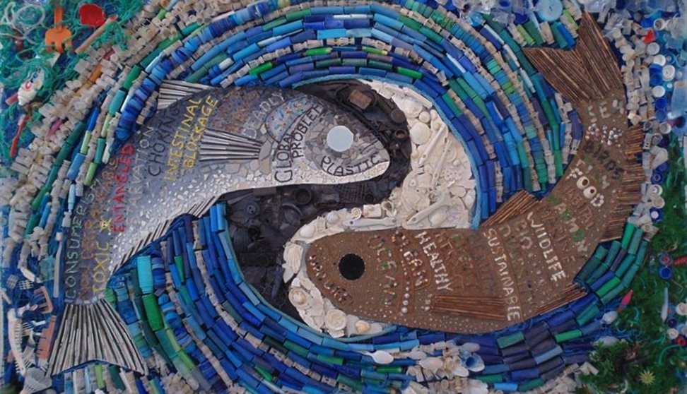 Curated Chaos Plastic Waste Exhibition