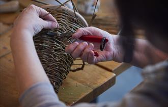 Crafting a willow bird house workshop