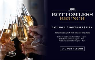 Bottomless brunch graphic