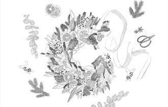 Christmas Wreath Making Workshops at Boringdon Hall