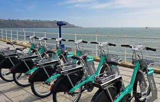 Beryl Bikes on Hoe Rd, Plymouth