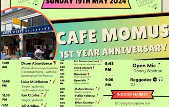 Cafe Momus 1st Year Anniversary