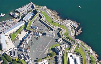 Arial view of the Riyal Citadel