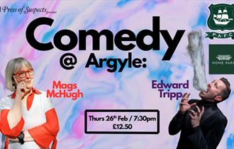 Comedy at Argyle feb 2026
