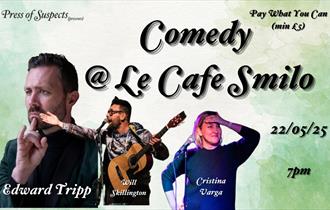 Comedy @ Le Cafe Smilo