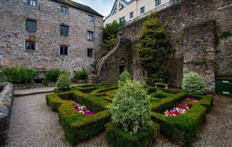 A view of the garden