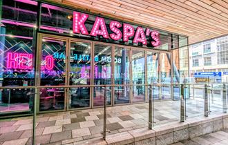 Outside Kaspa's Desserts