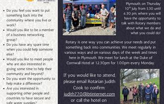 Rotary Club New Members Event