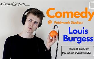 Comedy @ Patchwork Studios: Louis Burgess