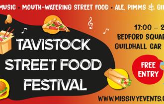 Tavistock Street Food Festival, 26th April