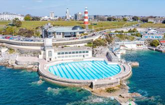 Tinside Lido on Plymouth Hoe