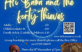 Touchwood Theatre Company Ali Baba and the forty thieves