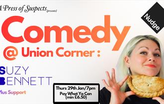 Comedy at union corner - suzy bennett
