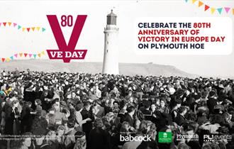 VE Day 80 on Plymouth Hoe