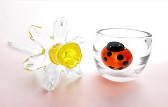 Mother's Day Glassmaking Workshop | Create a Glass Daffodil or Ladybird Bowl