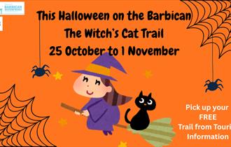 The Witch's Cat Trail on The Barbican
