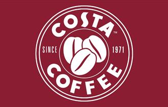 A picture of the Costa Coffee Logo which displays a picture of coffee beans and the words COSTA COFFEE SINCE 1971.