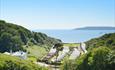 Bovisand Lodge Holiday Park - view of valley to the beach