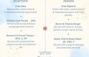Summer 2025 Set Menu