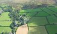 Birdseye view of dartmoor