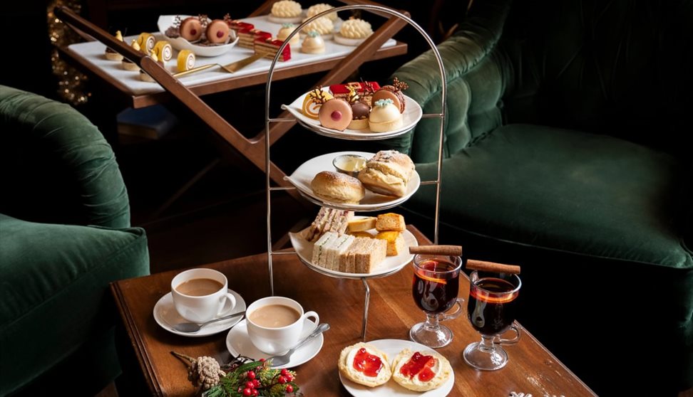 Festive Afternoon Tea at Boringdon Hall Hotel Festive Afternoon Tea at Boringdon Hall Hotel