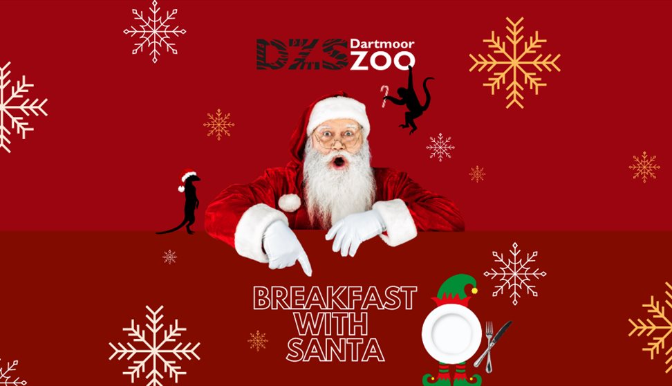 Breakfast with Santa at Dartmoor Zoo