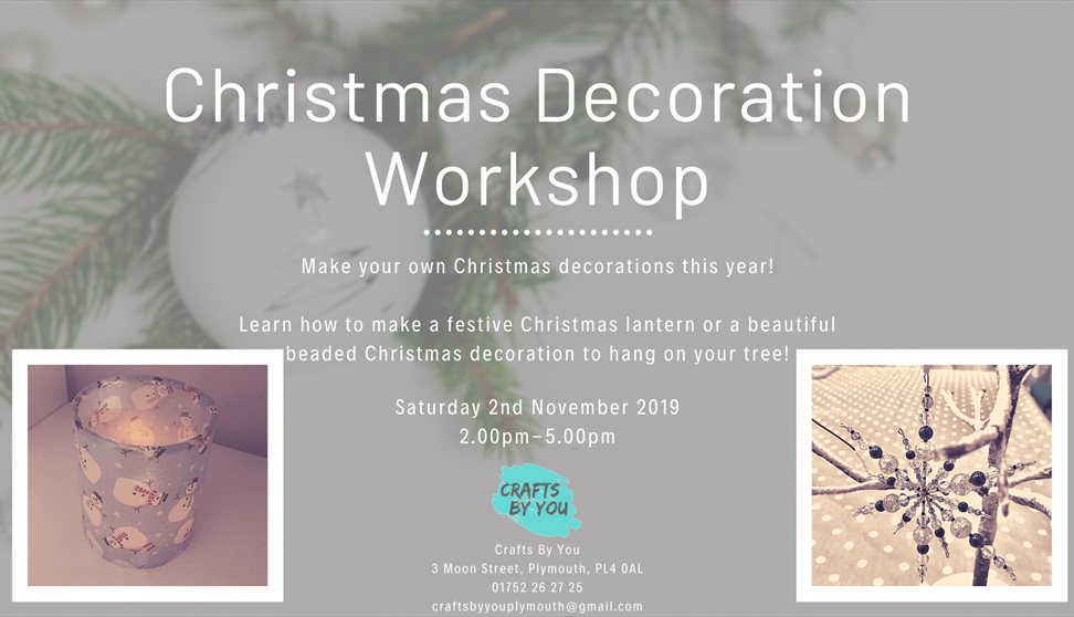 Christmas Decoration Workshop