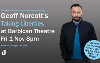 Geoff Norcott presents 'Taking Liberties' Tour 2019