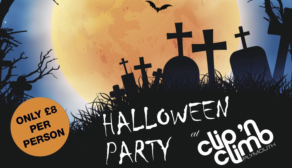 Halloween Party at Clip 'n Climb Plymouth!