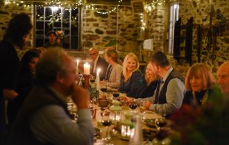 Dartmoor Inn Wild Supper at Pentillie
