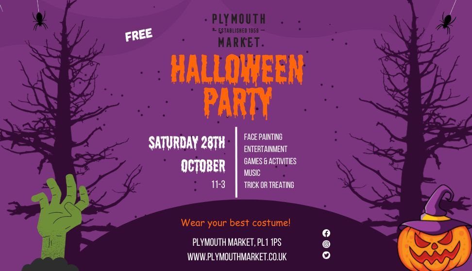 Plymouth Market Halloween Party