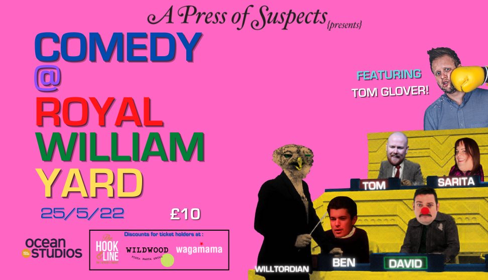 Comedy @ Royal William Yard: Tom Glover