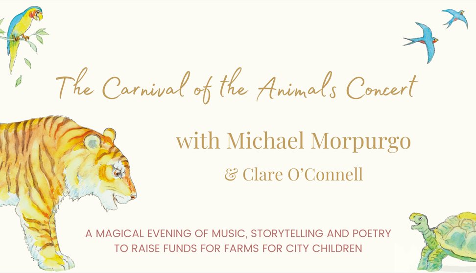 'The Carnival of the Animals' Charity Concert with Michael Morpurgo 'The Carnival of the Animals' Charity Concert with Michael Morpurgo