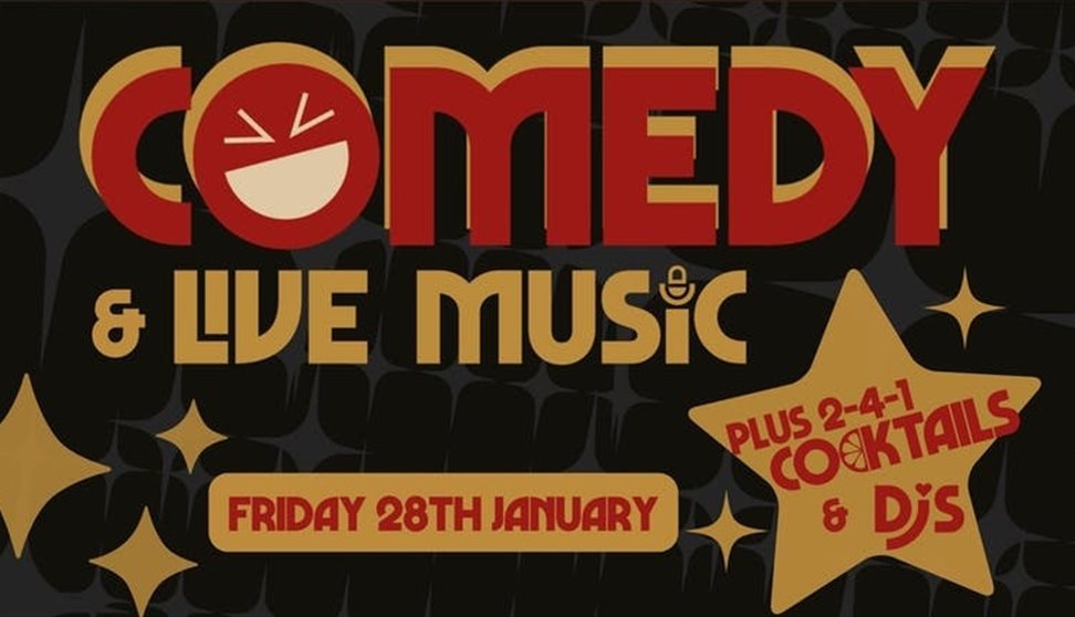 Comedy night + Live Music: RESTRICTED RISQUE