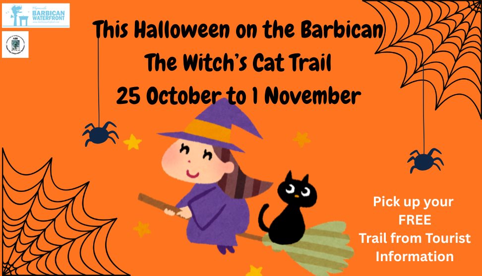 The Witch's Cat Trail on The Barbican The Witch's Cat Trail on The Barbican