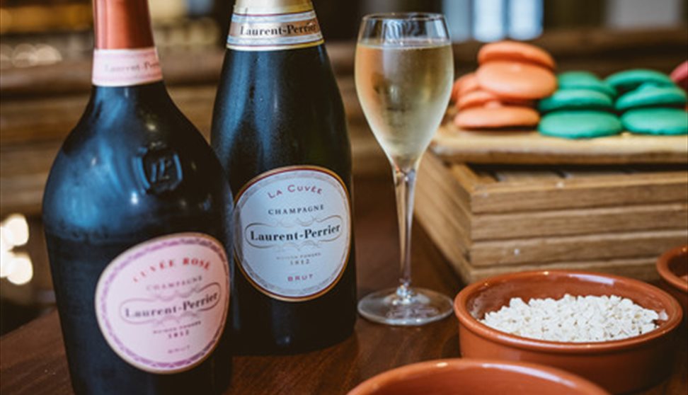 Macaroon Workshop paired with Laurent-Perrier