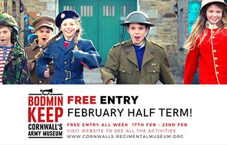 Free Entry and Events at Bodmin Keep!