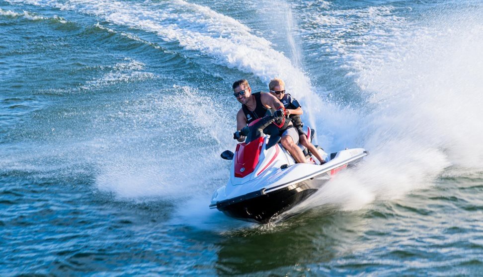 Discover Hidden Gems in Plymouth Sound by Jet Ski