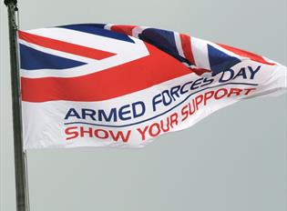 Armed Forces Day Flag Raising