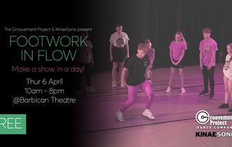 Footwork In Flow: make a show in a day with The Groovement Project & KinaeSonic