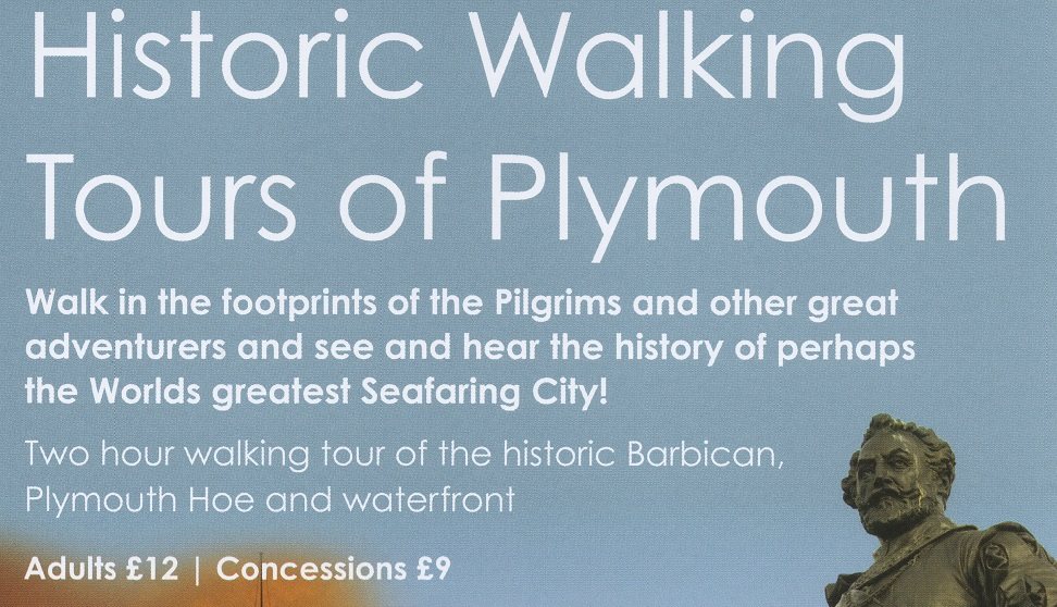 Historic walking tours of Plymouth