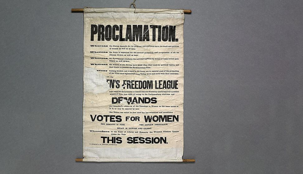 Talk: Parliament, women and the vote