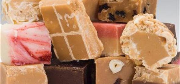 Selection of mouth-watering homemade fudge