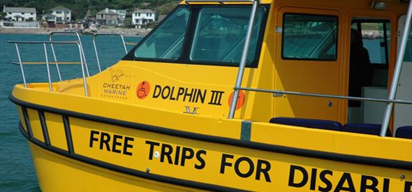 Dolphin III harbour trips for people with disabilities