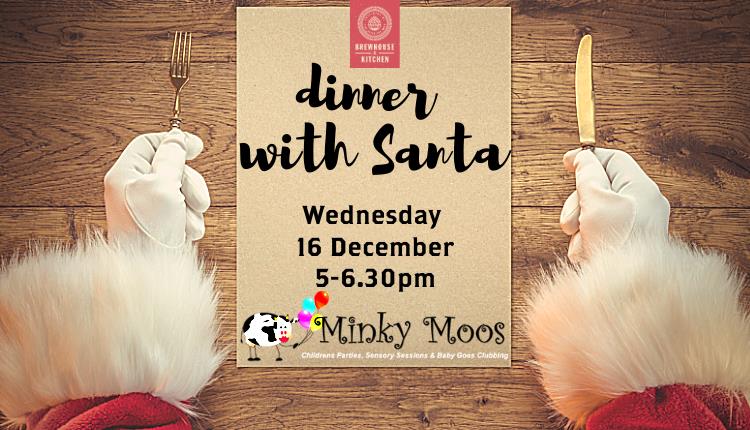 Enjoy dinner with Santa